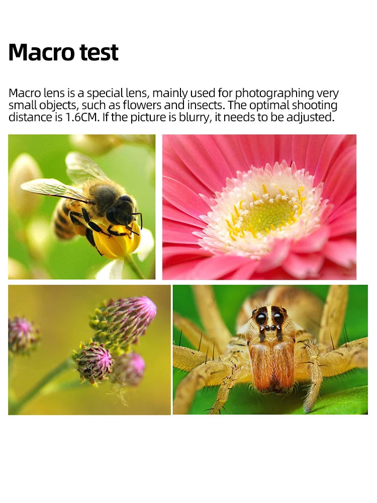 0.67X Wide Angle Zoom Fisheye Phone Lens Fish Eye Macro Lenses Camera Kits With Clip Lens On The Phone For Smartphone
