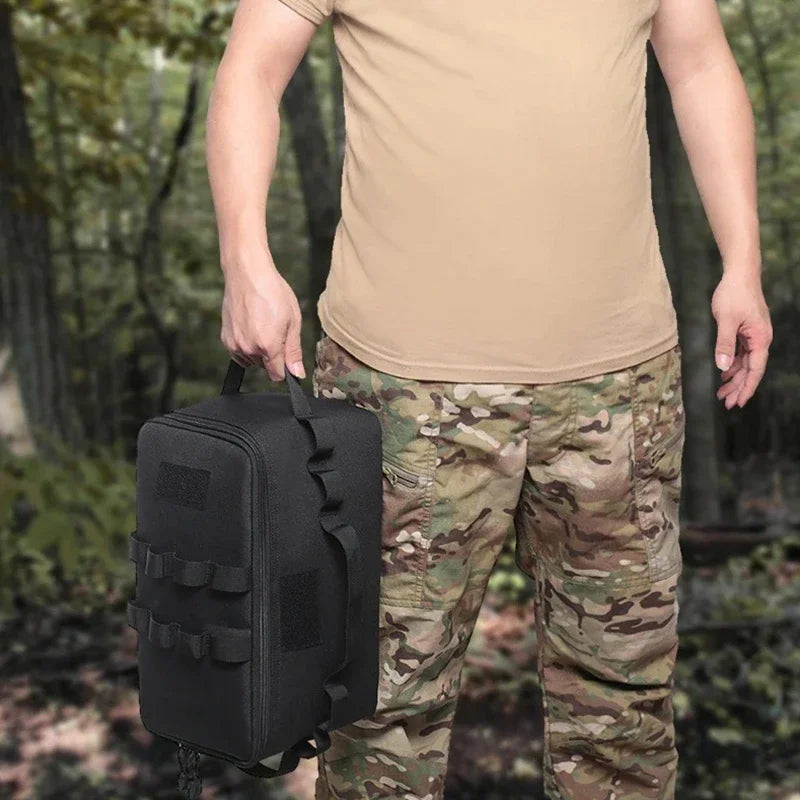 Camping Gas Tank Storage Bag Outdoor Large Capacity Ground Nail Tool Bags Picnic Cookware Utensils Organizer bags Мужская сумка