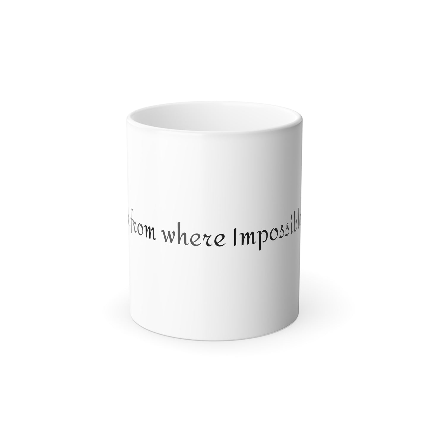 Color Morphing Mug, 11oz