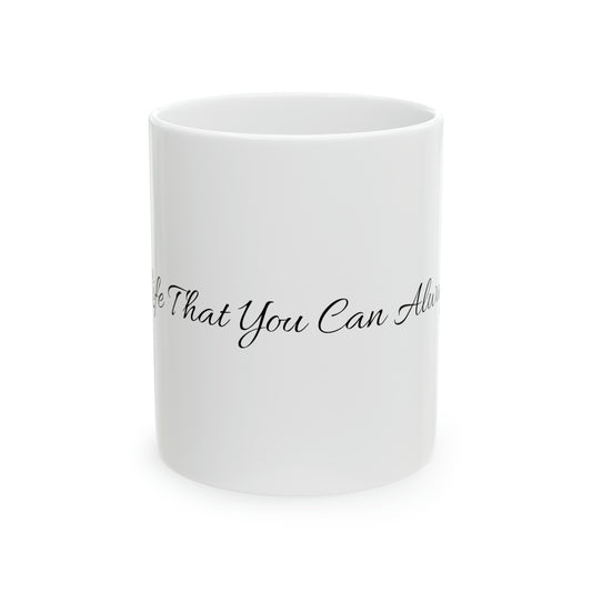 Ceramic Mug, 11oz