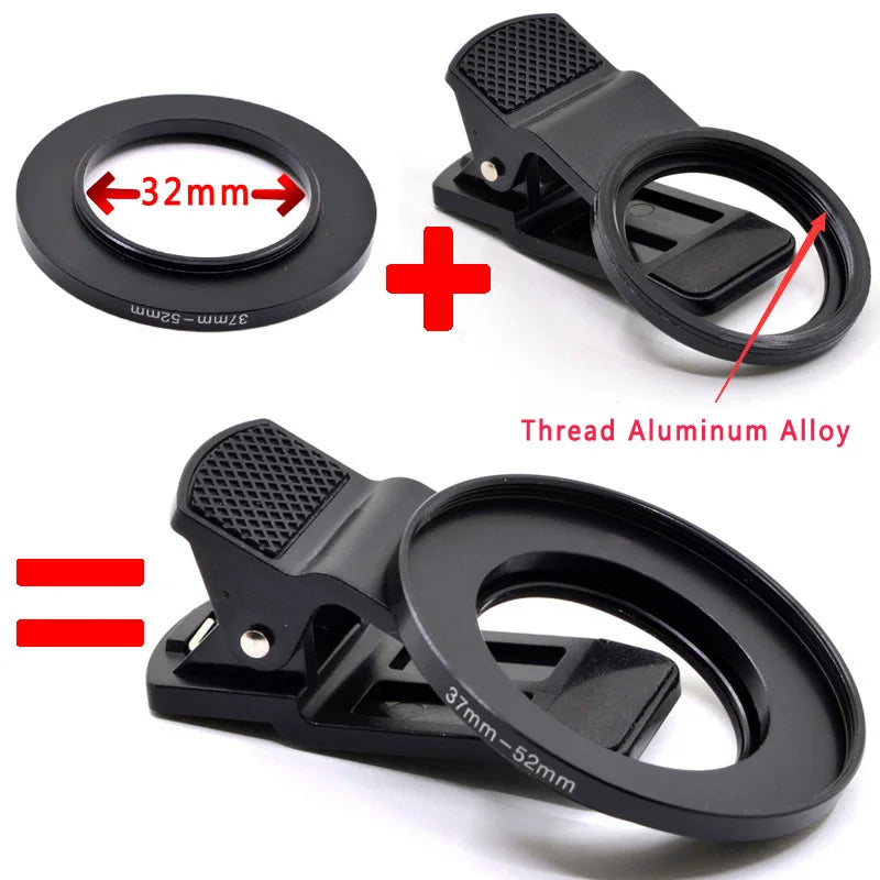 KnightX 52MM polarized cpl Neutral Density ND phone filter  Macro Lens kit  Mobile Lenses For iPhone Samsung Redmi 7 Huawei