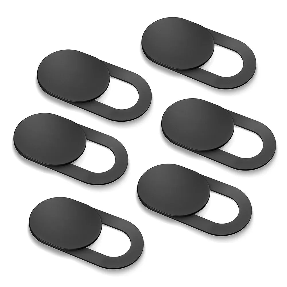 Webcam Cover Shutter Magnet Slider Plastic Camera Cover for iPad Tablet Web Laptop Pc Camera Mobile Phone Lenses Privacy Sticker