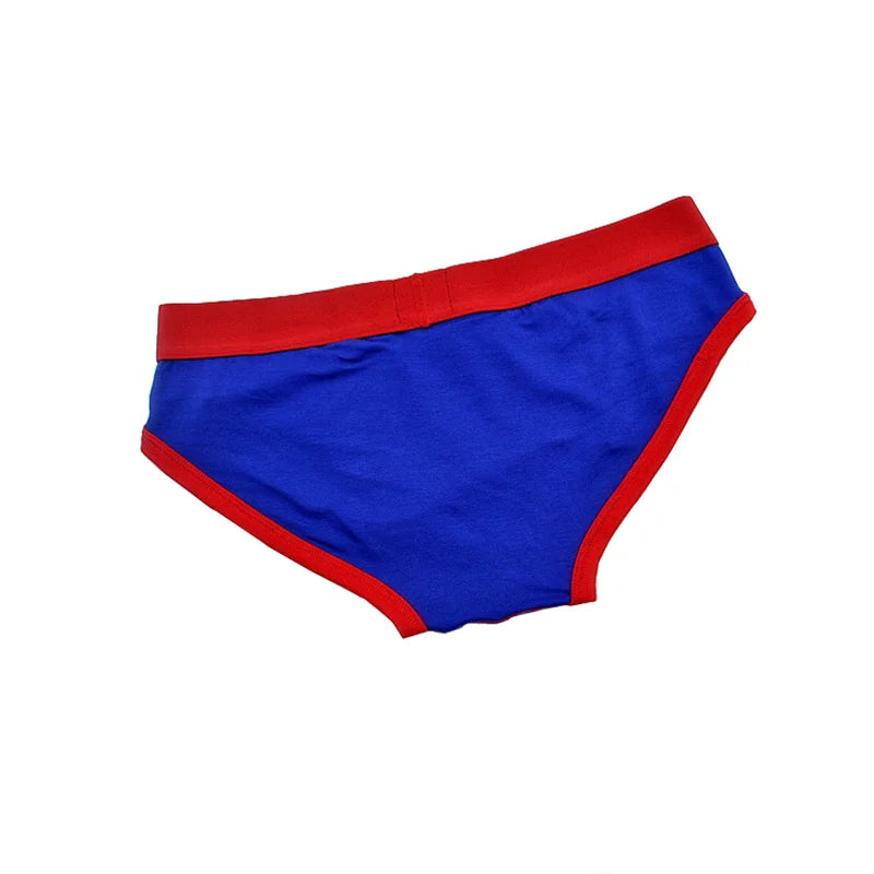 Men's triangular panties Cotton mens underwear Cartoon Funny briefs men Breathable underpants low waist man
