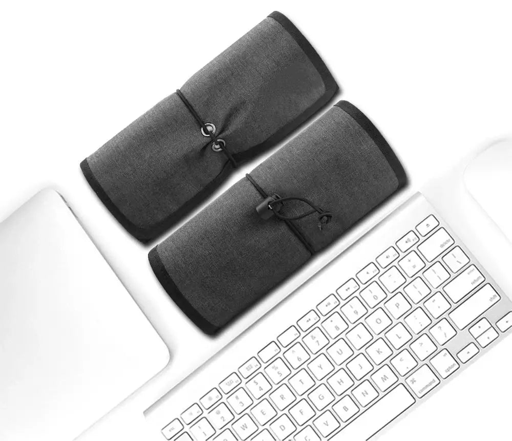 Universal Electronics Travel Gadgets Carrying Case Pouch for Charger USB Cables SD Memory Cards Earphone Flash Hard Drive