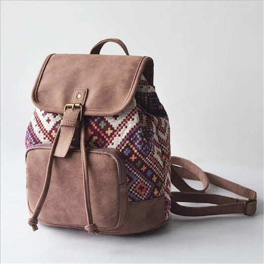 2021 New Women Printing Backpack Canvas School Bags For Teenagers Shoulder Bag Travel Bagpack Rucksack Bolsas Mochilas Femininas