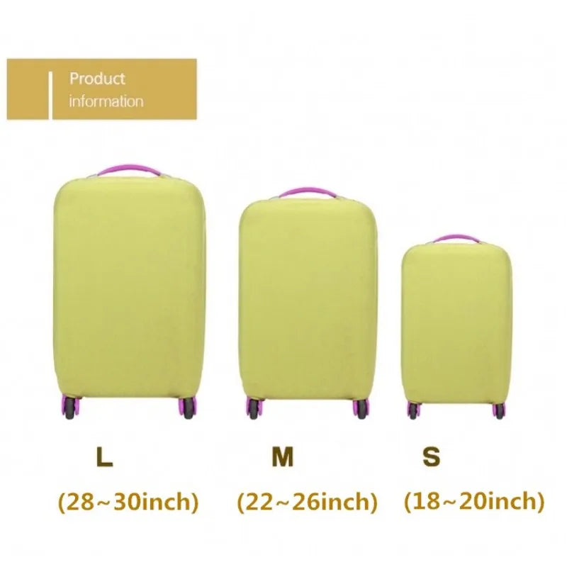 Travel Accessories Luggage Protective Case for 18 to 30 Inch Elastic Bags Powder Funda maleta Travel Accessories suitcase Cover