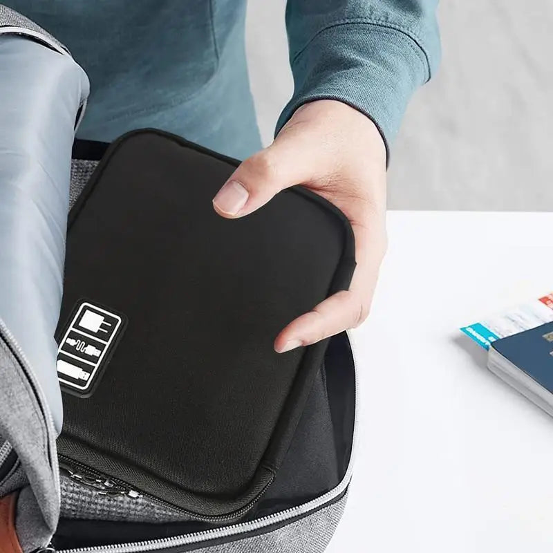 Multifunctional data cable storage bag Gadget Cable Organizer Travel Electronic Accessories Cables USB Charger Power Bank Pouch