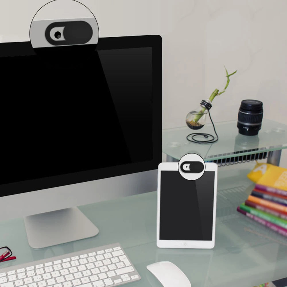 1~40PCS Webcam Cover Shutter Plastic Camera Cover for iPad Tablet Web Laptop PC Camera Mobile Phone Lenses Privacy