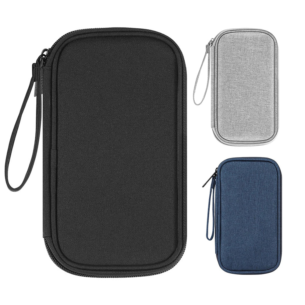 Data Cable Storage Bags Portable Earphone Organizer Digital Gadget Carry Case Multi-layer Storage Bags Electronic Accessory
