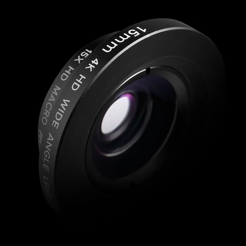 OUTAD 120° Wide Angle/Micro Lens 2 in 1 for Clip-on Cell Phone Camera Lenses Kit for Samsung for Android Smartphones
