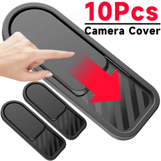 10-1Pcs Laptop Webcam Cover Webcam Universal Phone Antispy Camera Cover for IPad Web PC Macbook Tablet Lenses Privacy Sticker