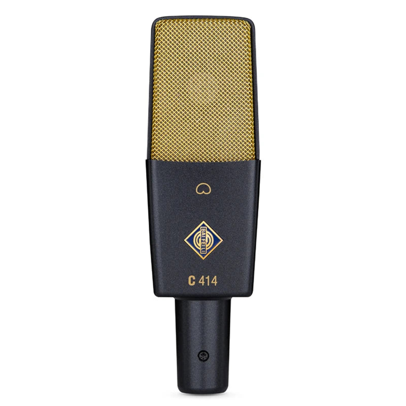 BAIFEILI C414 Professional Condenser Microphone XLR With 25mm Diaphragm Cardioid Mic for Streaming,Podcasting,Recording,ASMR