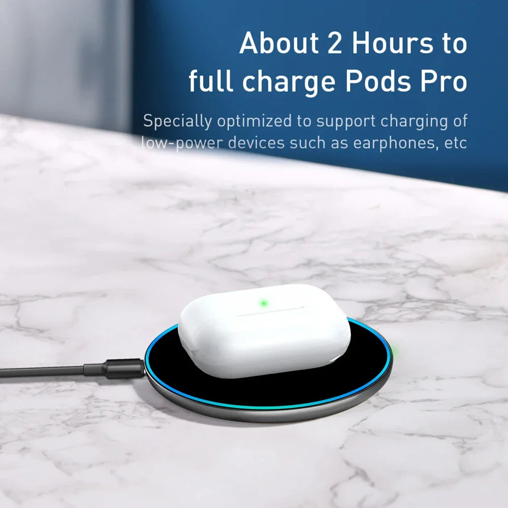 65W Wireless Charger Pad For iPhone 15 14 13 12 11 Pro XS Max X XR 8 Plus Airpods Samsung Xiaomi Fast Wireless Charging Phone