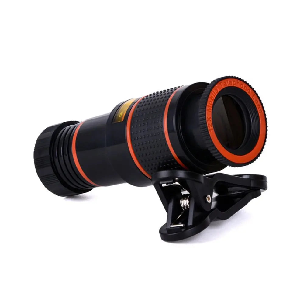 8,12,14X Telescope Zoom Mobile Phone Lens Telephoto Macro Camera Lenses Universal Selfie Tripod With Clip For All Smartphone