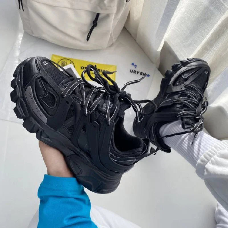 INS style retro dad shoes men's sneakers casual chic sport shoes unisex women vulcanized shoes outdoor running shoes size 36-44