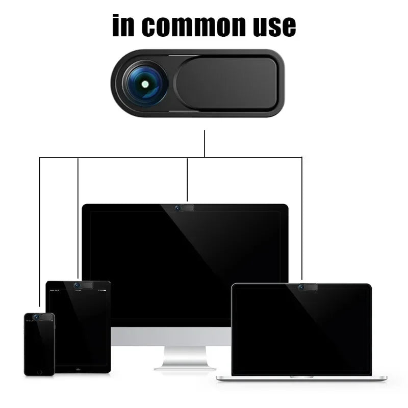 10-1Pcs Laptop Webcam Cover Webcam Universal Phone Antispy Camera Cover for IPad Web PC Macbook Tablet Lenses Privacy Sticker