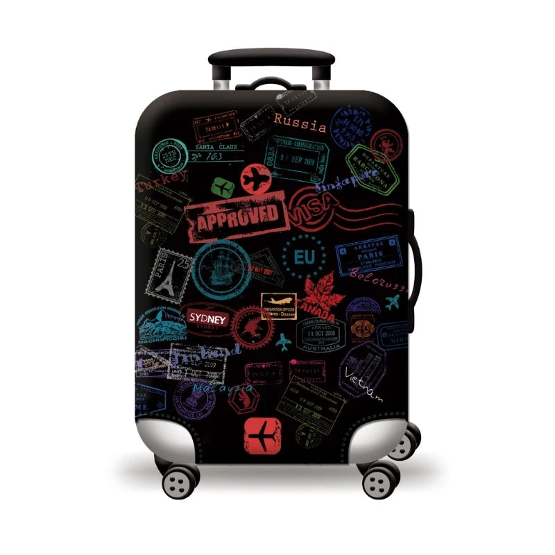 Luggage Protective Sleeve Luggage Elastic Cover Dust-proof for 18-32in Suitcase