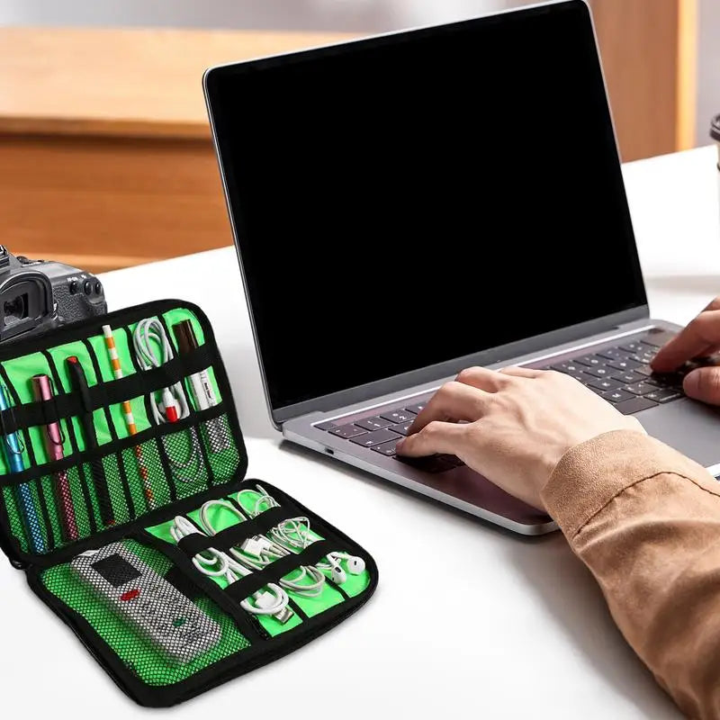Multifunctional data cable storage bag Gadget Cable Organizer Travel Electronic Accessories Cables USB Charger Power Bank Pouch