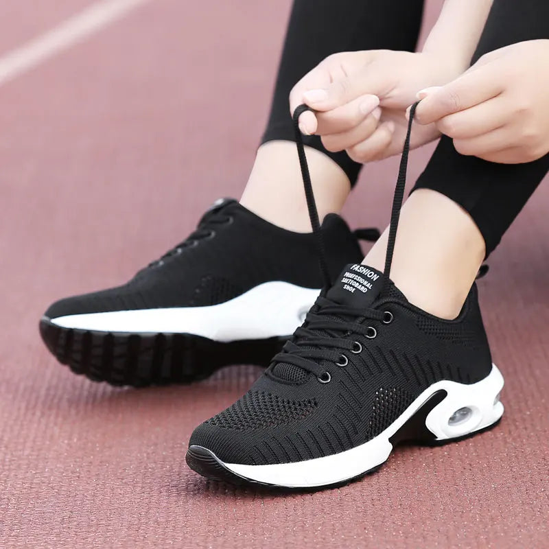 2022 Cushioning Red Women Sneakers Mujer Casual Shoes 2020 Professional Sport Woman Breathable Female Walking Trainers Purple