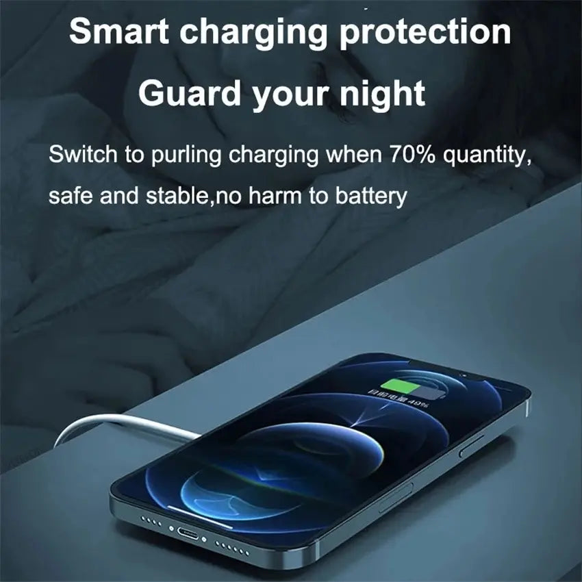 15W Magnetic Wireless Charger Fast Charging Pad Stand for iPhone 15 14 13 12 Pro Airpods PD Macsafe Phone Chargers Dock Station