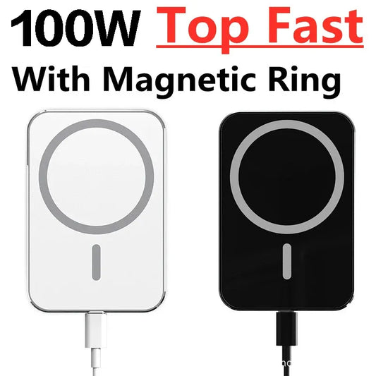100W Magnetic Wireless Car Charger Vent Mount for MagSafe Case iPhone 13/13 Pro Max/14/12 Pro Max Mini Magnet Phone Holder Stand