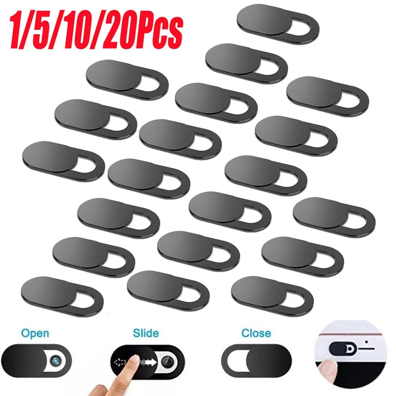 1/5/10/20pcs Laptop Webcam Cover Webcam Universal Phone Antispy Camera Cover For iPad Web Laptops Tablet lenses Privacy Sticker