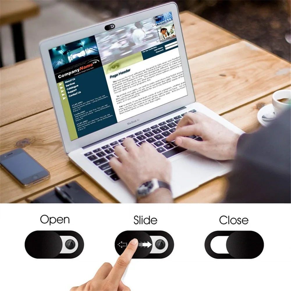 1/5/10/20pcs Laptop Webcam Cover Webcam Universal Phone Antispy Camera Cover For iPad Web Laptops Tablet lenses Privacy Sticker