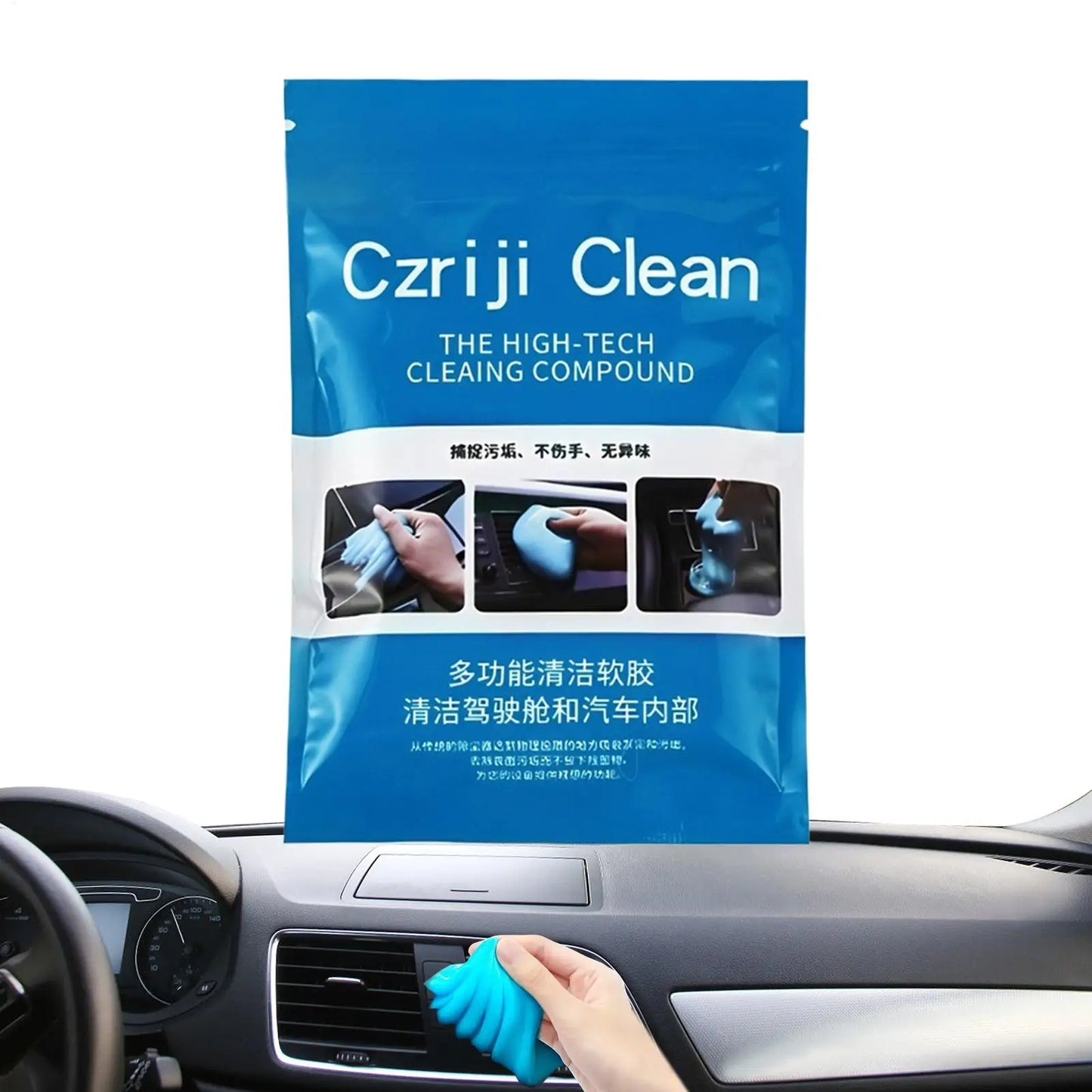 Auto Car Cleaning Pad Glue Powder Cleaner Magic Cleaner Dust Remover Gel Home Computer Keyboard Clean Tool Car Cleaning