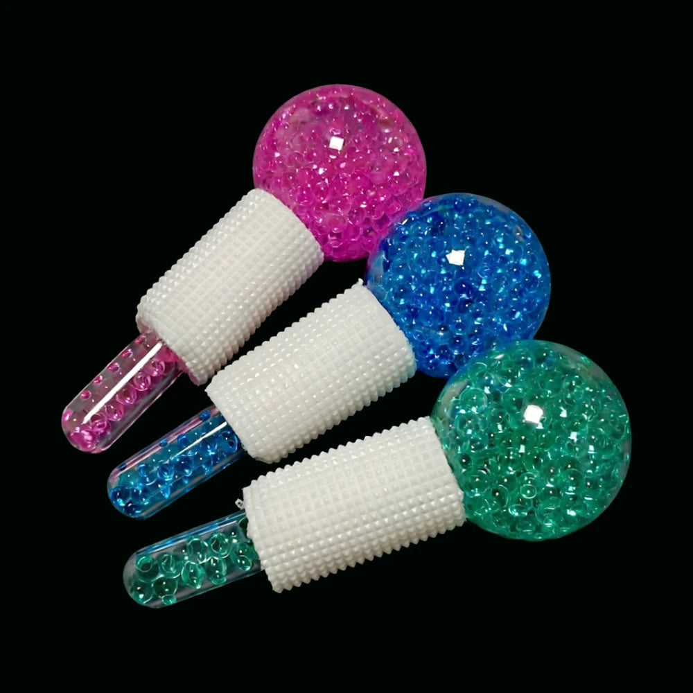 2PCS Ice Roller Balls for Face Cooling Massage and Puffiness Relief - Facial Skincare Tools