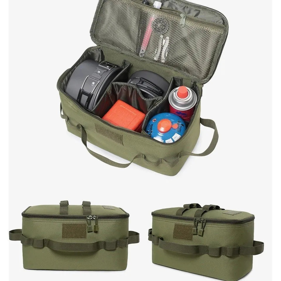 Camping Gas Tank Storage Bag Outdoor Large Capacity Ground Nail Tool Bags Picnic Cookware Utensils Organizer bags Мужская сумка